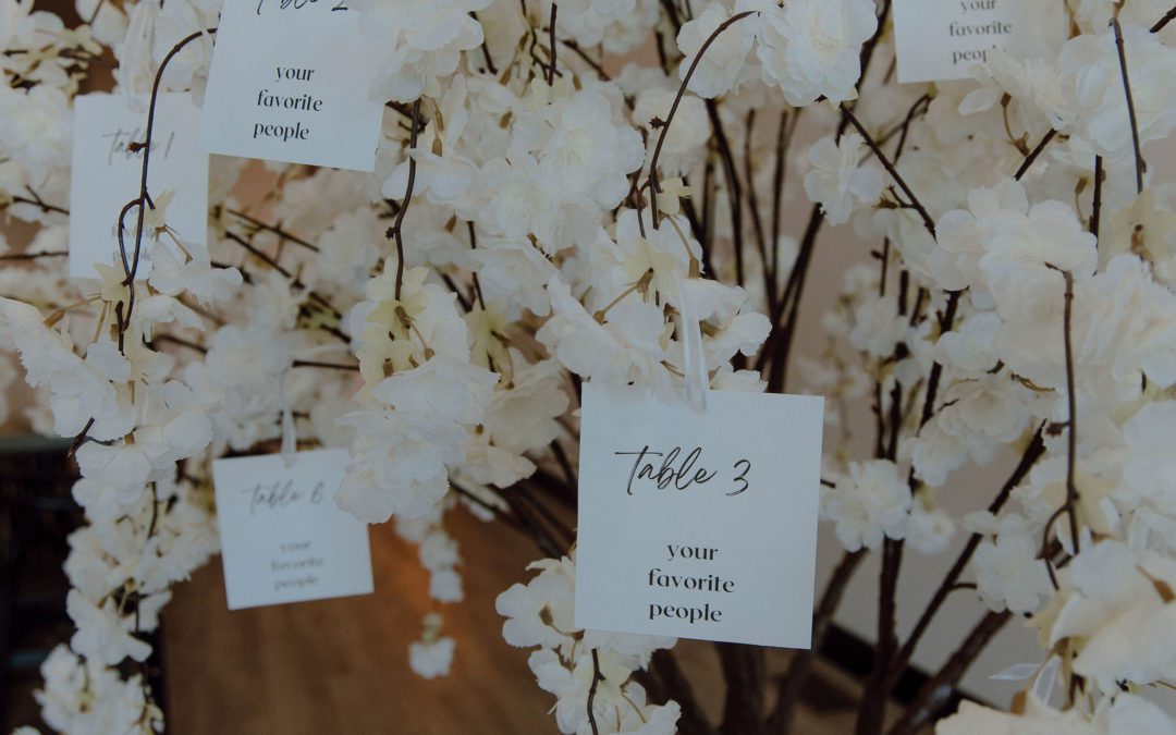 Signage and Seating Charts